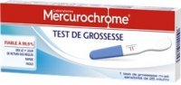 MERCUROCHROME TEST GROSSESSE 1