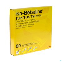 ISO BETADINE TULLES COMPR 50 10X10