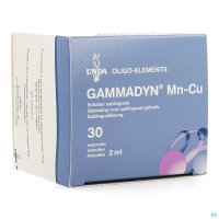 GAMMADYN AMP 30 X 2 ML MN-CU UNDA