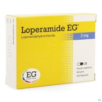 LOPERAMIDE EG CAPS 20X2MG LOPERAMIDE EG CAPS 20X2MG