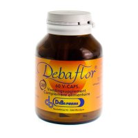 Le débaflor est un probiotique. Elle contribue à une flore intestinale optimale et est utilisée en cas de constipation, diarrhée, mauvaise haleine, météorisme et flatulences. Il favorise également l'immunité intestinale.