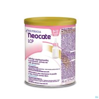 Neocate LCP est une alimentation pour nourrissons en poudre à base d’acides aminés libres. Avec acides gras polyinsaturés à longue chaîne (LCP). Hypoallergénique. A utiliser sous surveillance médicale.

Si votre enfant a une allergie au lait de vache, i