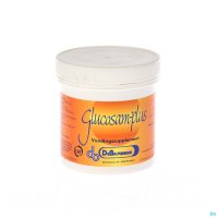 Glucosam plus contient du sulfate de glucosamine (d'origine marine) et du sulfate de chondroïtine (d'origine marine) naturellement présents dans le corps et absorbés par le cartilage articulaire. La glucosamine et la chondroïtine contribuent à la soupless