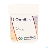 L-CARNITINE CAPS 60X 500MG DEBA