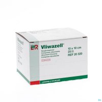 VLIWAZELL CP STERILE 10X10CM 25 20320