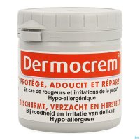 On peut appliquer Dermocrem pour le soulagement et protection de l’érythème fester.

Dermocrem est une aide pour vous ou quelqu’un de votre famille avec une lésion cutanée qui a besoin des soins doux.