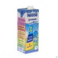 Nestle® Groeimelk 1+ werd speciaal ontworpen om uw baby bij te staan in zijn prestaties.

Het geeft hem nutriënten zoals vitaminen D, C en B1; calcium voor stevige botten. 

De groeimelken van Nestlé®  beantwoorden aan de specifieke behoeften van uw k