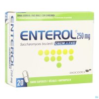 Enterol® est un médicament autorisé à base de levure vivante: Saccharomyces boulardii. Enterol® peut être utilisé dans le traitement de la diarrhée aiguë chez l'enfant jusqu'à 12 
