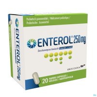 ENTEROL 250 MG CAPS HARDE DUR 20 X 250 MG