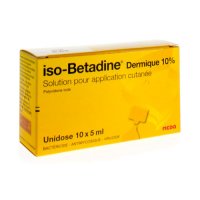 ISO BETADINE DERM 10% UNIDOSE FL 10X5ML
