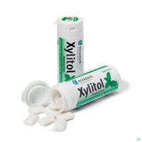 Ce chewing-gum offre de nombreux avantages tels que : réduction de la plaque dentaire, renforcement de l'émail, etc. Le xylitol est un édulcorant naturel.