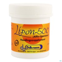 LIPON CAPS 60X 500MG DEBA L'acide lipoïque joue un rôle important dans la réduction des vitamines C et E oxydées et protège les caroténoïdes de l'oxydation. Prévient l'oxydation du cholestérol LDL.