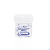 Supravit est une préparation multivitamino-minérale qui complète vos carences générales en vitamines et minéraux. Un complément quotidien avec Supravit est donc indispensable pour une bonne gestion de l'énergie. Ce complexe multivitamino-minéral hautement