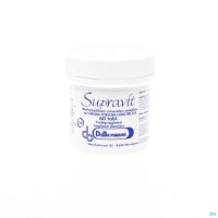 Supravit est une préparation multivitamino-minérale qui complète vos carences générales en vitamines et minéraux. Un complément quotidien avec Supravit est donc indispensable pour une bonne gestion de l'énergie. Ce complexe multivitamino-minéral hautement