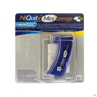 NIQUITIN 4,0 MG MINILOZENGE COMP A SUCER 20