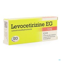 Levocetirizine EG 5mg Filmomhulde Tablet 20x