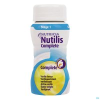 NUTILIS COMPLETE STAGE 1 VANILLE FLESJES 4X125ML