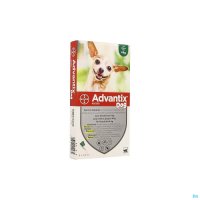 ADVANTIX 40/ 200 HONDEN < 4KG FL 6X0,4ML