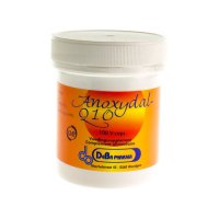Anoxydal-Q10 is een antioxidant op basis van Coenzyme-Q10, selemium, Vitamine C, Vitamine E en Beta-Caroteen.

Het lichaam wordt continu bedreigd door vrije radicalen. Vrije radicalen kunnen schade aanrichten aan de cellen en weefsel. Om de weerbaarheid