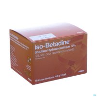 ISO BETADINE SOL HYDROALCOOLIQUE 5% UD 40 X 10 ML
