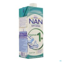 NAN® OPTIPRO® Groeimelk 1+ is een gebruiksklare melk, die beantwoordt aan de behoeften van kinderen van 1 tot 2 jaar. Deze vloeibare melk draagt bij aan het geven van een stevige basis aan je kind voor het leven, met name dankzij:

Vitaminen A en C die 