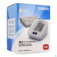De OMRON M2 is een volledig automatische oscillometrische bloeddrukmeter. Hij meet de bloeddruk en de hartslag eenvoudig en snel. De IntellisenseTM technologie en het gecontroleerd opblazen en ontluchten dragen bij tot de nauwkeurigheid en het comfort van