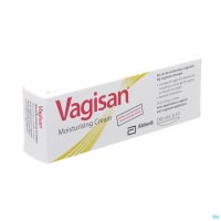 La première crème vaginale hydratante sans hormones

Vagisan Moisturising Cream n'est pas un gel à base d'eau mais une crème qui contient à la fois un composant hydratant et une part de lipides aux vertus curatives. Blanche et onctueuse, la crème ne con