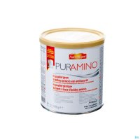 Nutramigen PURAMINO is een hypoallergene flesvoeding op basis van vrije aminozuren die wordt gebruikt als dieetvoeding bij baby’s en kinderen met ernstige koemelkallergie en meervoudige voedselallergieën. Nutramigen PURAMINO kan worden gebruikt als enige 