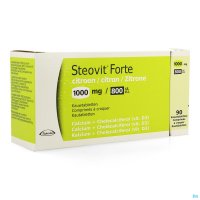 Steovit Forte citroen 1000 mg/800 I.E. kauwtabletten 90 stuks PIP