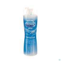 Le gel lubrifiant Durex Play Sensitive apporte un confort grâce à sa formulation spécifique extra douce dans un flacon pompe pratique et hygiénique.

Le plaisir extra douceur

Caractéristiques

Lubrifiant léger et doux
Soluble dans l'eau et part fa
