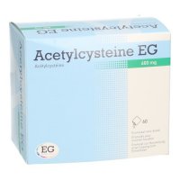 Acetylcysteine EG 600mg Granulaat Voor Drank Zakje 60x