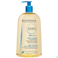 Atoderm Douche-olie kalmeert en beschermt de huid tegen agressieve invloeden van buitenaf dank zij een exclusieve formule met plantaardige biolipiden, Vitamine PP en gepatenteerde Skin Barrier Therapy.