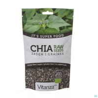 La chia (Salvia Hispanica) est une épice qui pousse en Amérique latine. La graine est un aliment important depuis des siècles. La graine de chia offre par nature, dans un rapport optimal, de nombreux nutriments et substances nutritives. Les graines de chi
