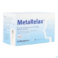 Grâce à sa composition spécifique, MetaRelax est idéal dans des moments de stress et de fatigue et il est bon pour les muscles.

MetaRelax® est un complément alimentaire à base de magnésium bien absorbable contentant du glycérophosphate de magnésium. Il