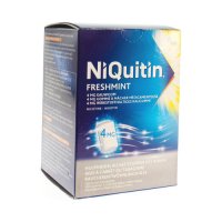 NiQuitin® Freshmint gomme à mâcher soulage les symptômes de sevrage à la nicotine
