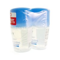 VICHY DEO MINERAL BILLE 48H DUO 2X40ML