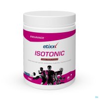 Isotonic Isotone sportdrank rijk aan koolhydraten met 2:1 (glucose:fructose) suikercombinatie en met elektrolyten.
De 2 op 1-formule (maltodextrine:fructose) zorgt voor het opnemen van grotere hoeveelheden koolhydraten
Bevat zout dat zorgt voor het bete