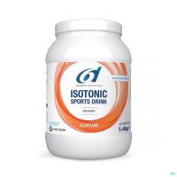 Isotonic Sports Drink Agrum 1,4kg
La boisson « 6d ISOTONIC SPORTS DRINK » contient une association de glucose/fructose selon un rapport de 2:1. Cela permet à l’organisme d’absorber jusqu’à 90 g de glucides par heure pendant l'effort, alors qu'avec les bo