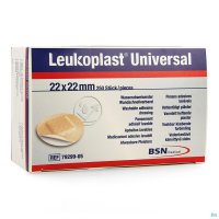 Leukoplast Universal Big Pack

Pour les plaies en conditions humides ou sales

Imperméable à l'eau et protège contre les saletés
Hypoallergénique
Perméable à l'air