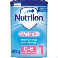 NUTRILON Satisfa+ 1 Lait Bébé Épaissis 0-6 Mois Poudre Boîte 800g
