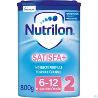 NUTRILON Satisfa+ 2 ingedikte babymelk 6-12 maanden poeder 800g