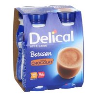 DELICAL HPHC 360 CHOCOLADE 4X200ML