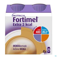 FORTIMEL EXTRA 2KCAL MOKKA 4X200ML