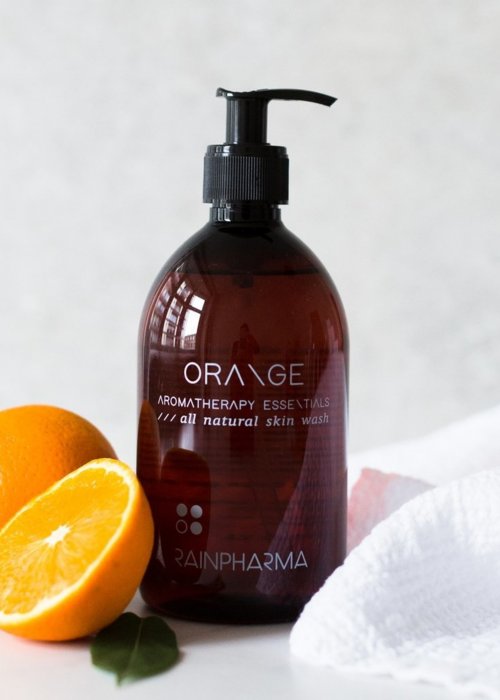 RAIN SKIN WASH ORANGE 500ML
