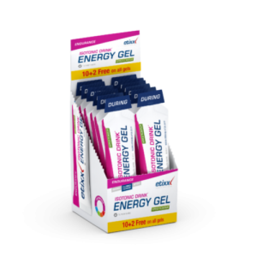 ETIXX ISOTONIC ENERGY GEL APPLE 12X60ML