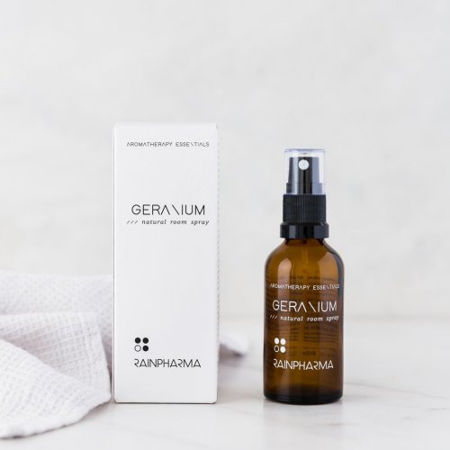 RAINPHARMA ESS. OIL NAT. ROOM SPRAY GERANIUM 50ML