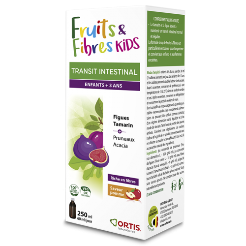ORTIS FRUITS&FIBRES KID'S SIROP 250ML