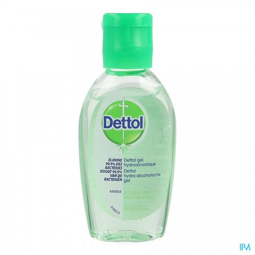 DETTOL GEL HYDROALCOOLIQUE ALOE VERA 50ML