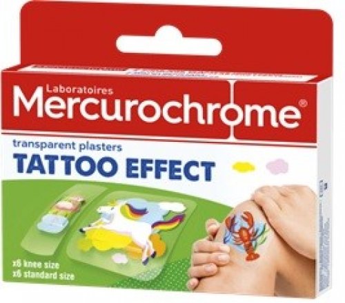 MERCUROCHROME PLEISTERS TATTOO 12 MERCUROCHROME PLEISTERS TATTOO 12