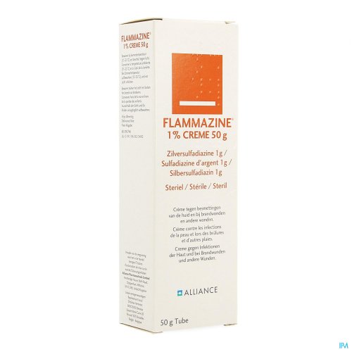 FLAMMAZINE CREME 1 X 50 G 1%